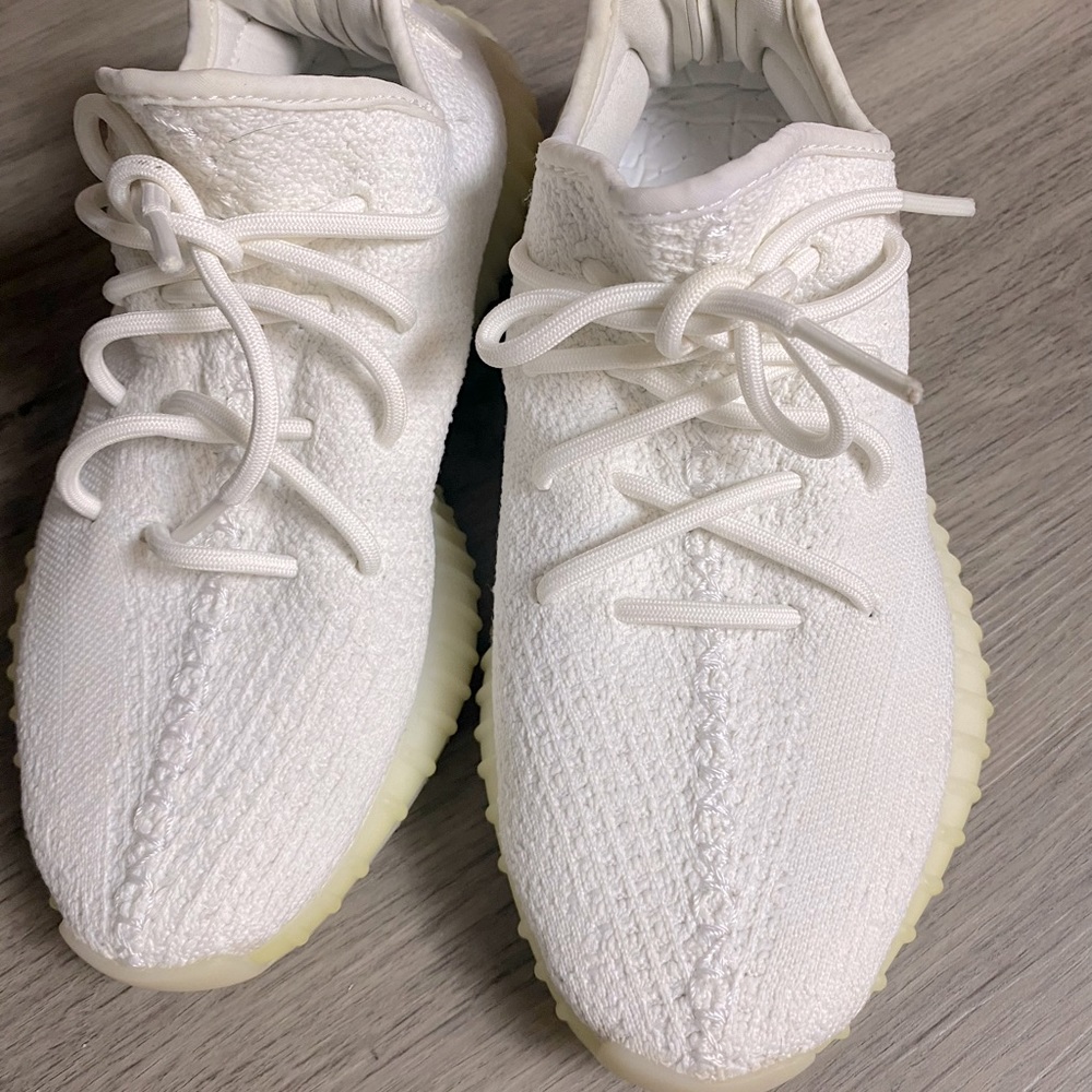 Authentic white Yeezy Boost